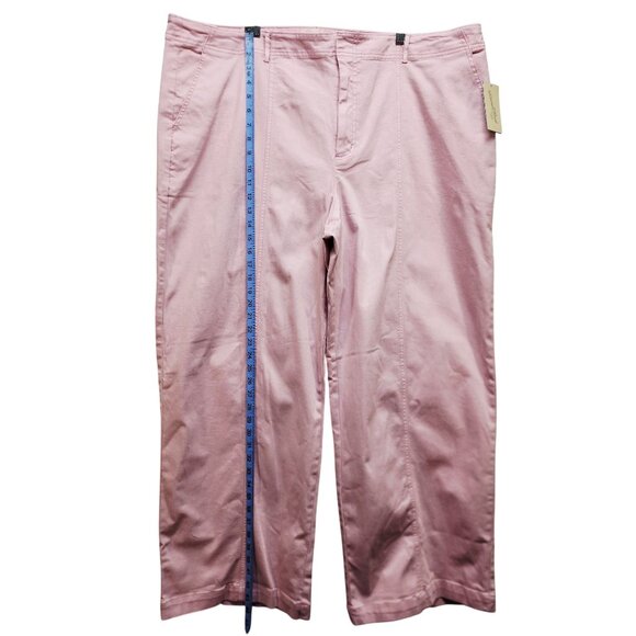 Universal Thread Womens Pink Wide-Leg Mid Rise Pants Size 22 - Picture 6 of 9